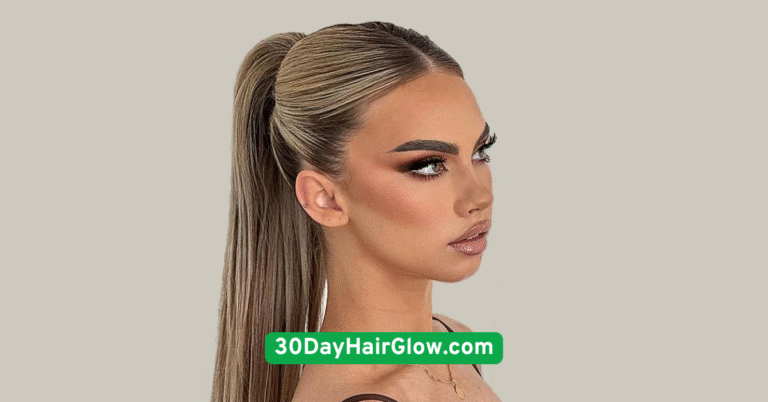 . Sleek High Ponytail