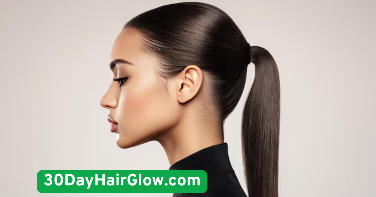 1. Sleek Low Ponytail for a Polished Reset