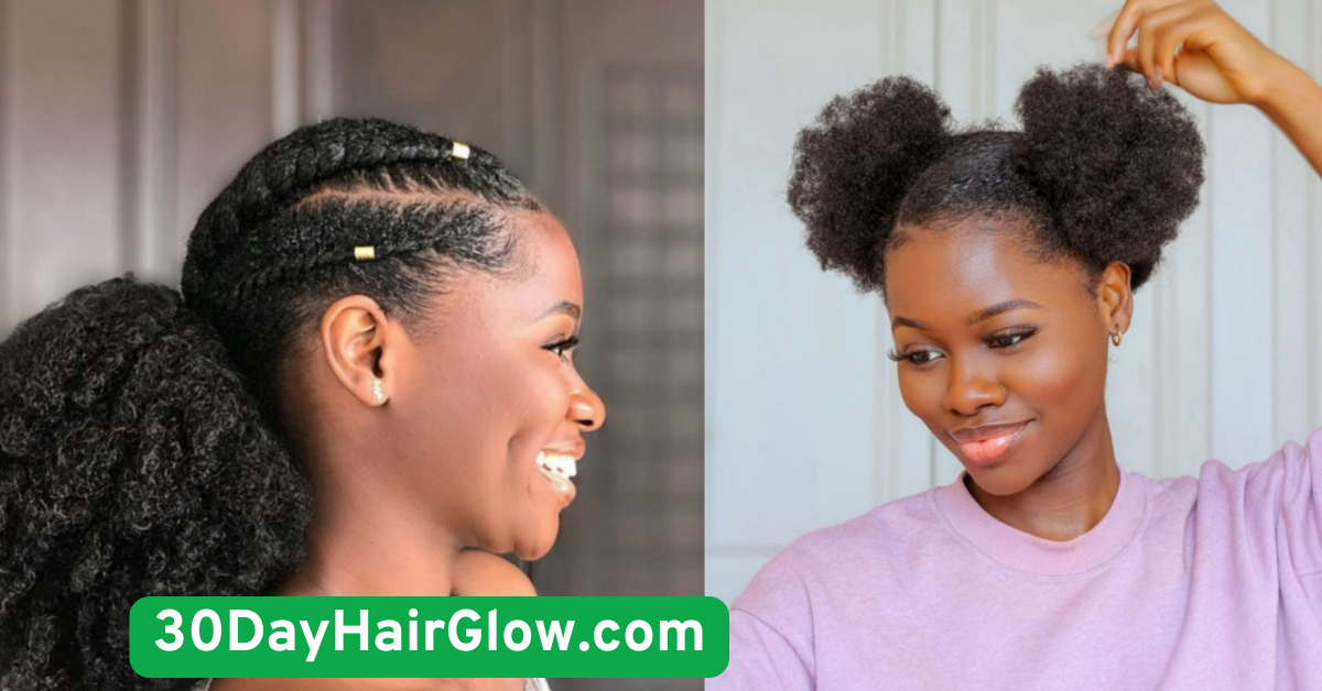 10. Day 10 High Puff or Afro Crown for Natural Confidence