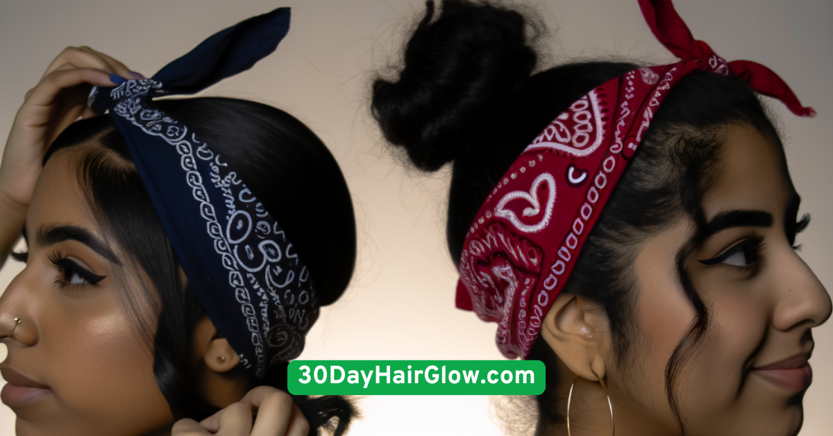 10. Day 7 Retro-Inspired Bandana Look