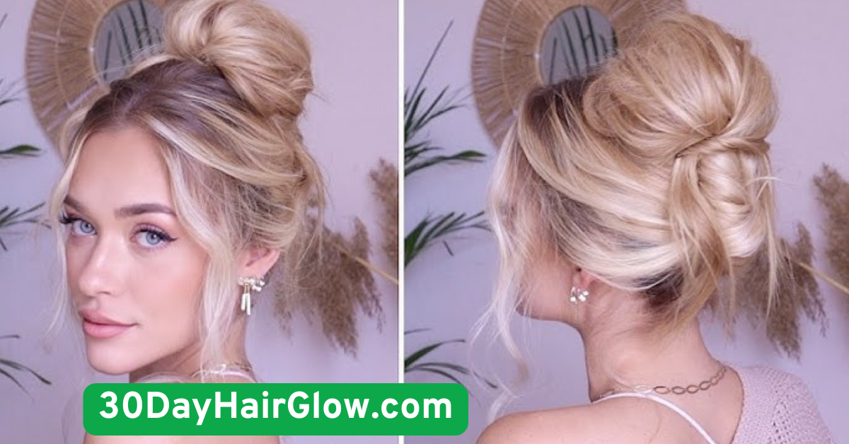 2. Day 2 Messy Bun Magic for Effortless Charm