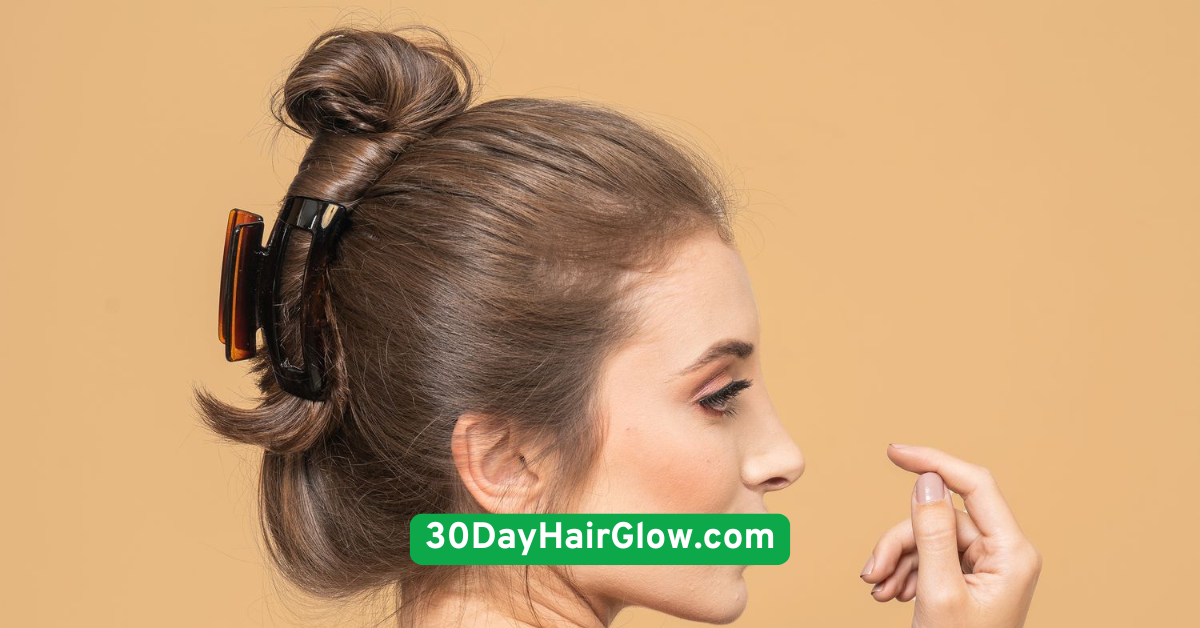 Day 2 – Chic Claw Clip Twist