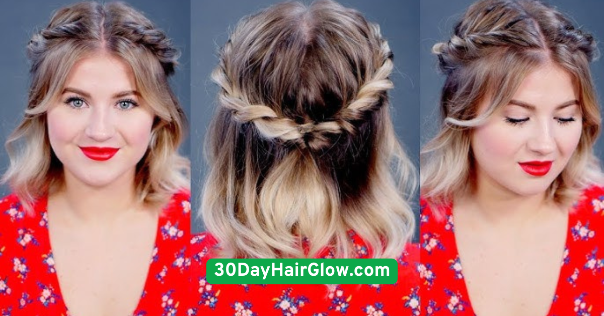 Day 3 – The Half-Up Twisted Bun