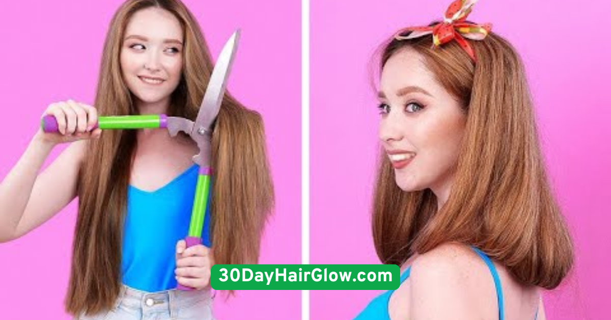 4. Challenge 3 5-Minute Hair Hacks Challenge