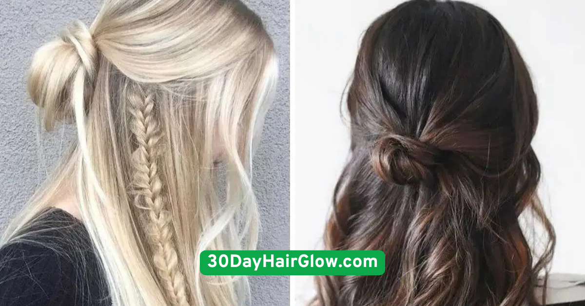 Half-Up Twist to Embrace Balance