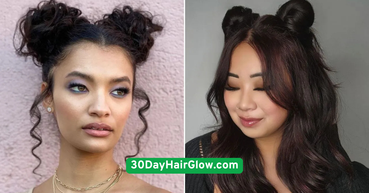 Space Buns for a Playful Touch