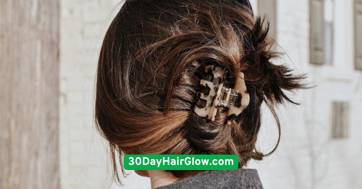 6. Day 5 Claw Clip Twist
