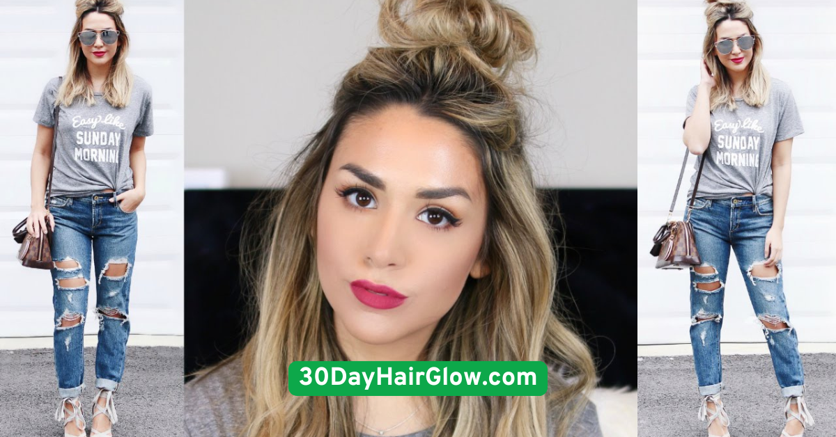 Half-Up Top Knot
