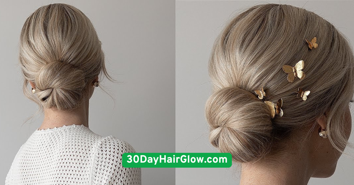 8. Day 5 Elegant Low Chignon