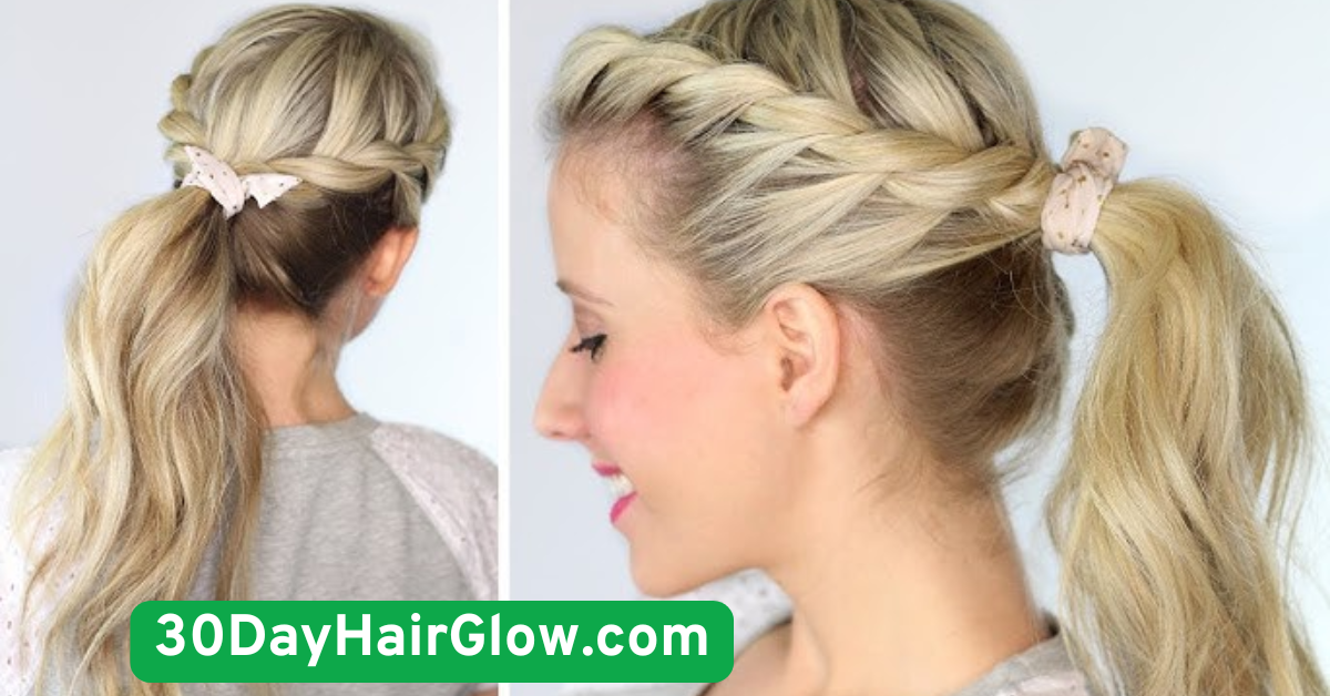 Day 11–15 Ponytails with a Twist