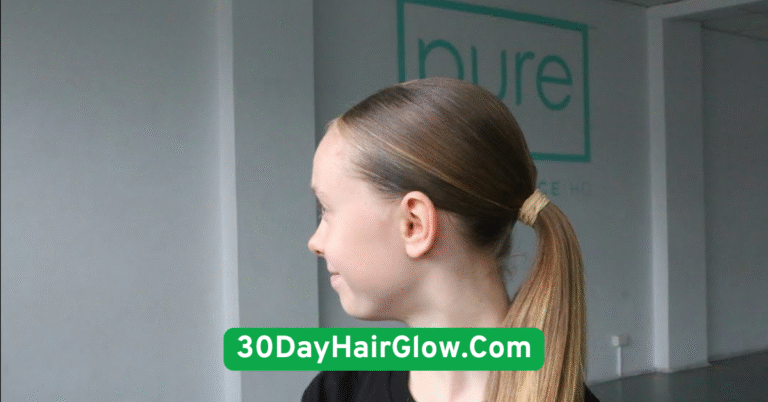 1. Sleek Low Ponytail