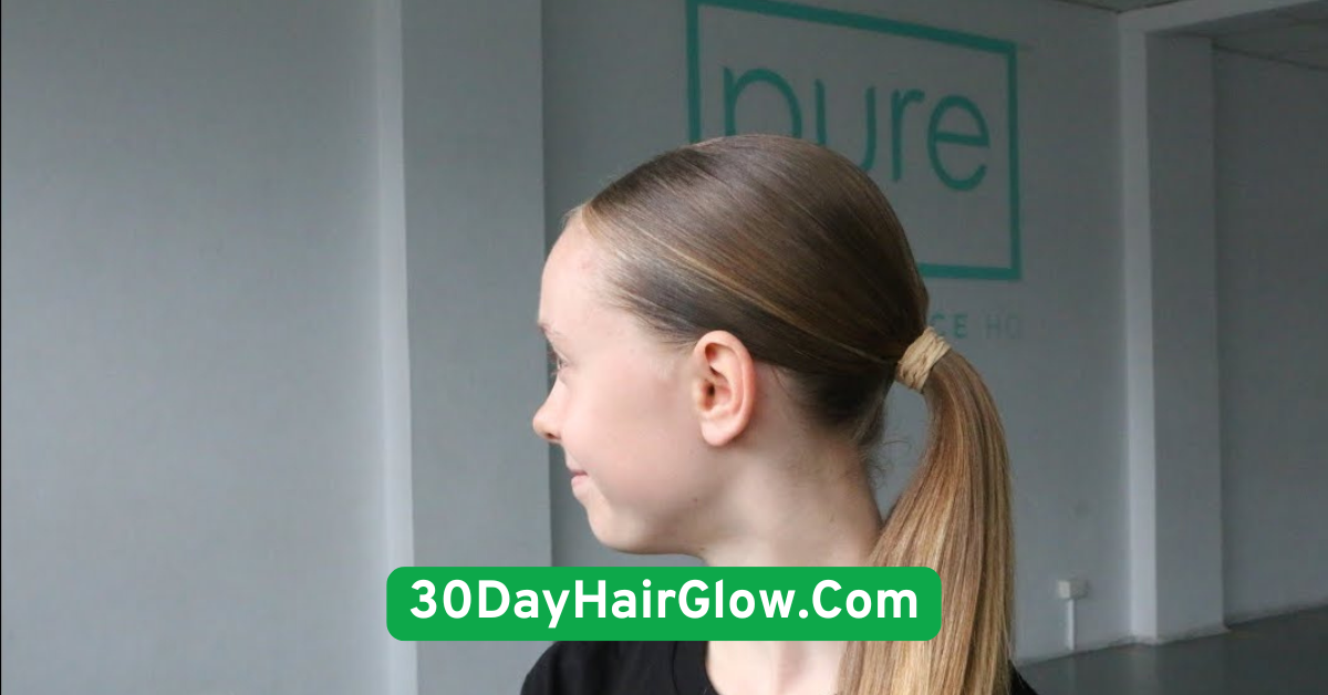 1. Sleek Low Ponytail