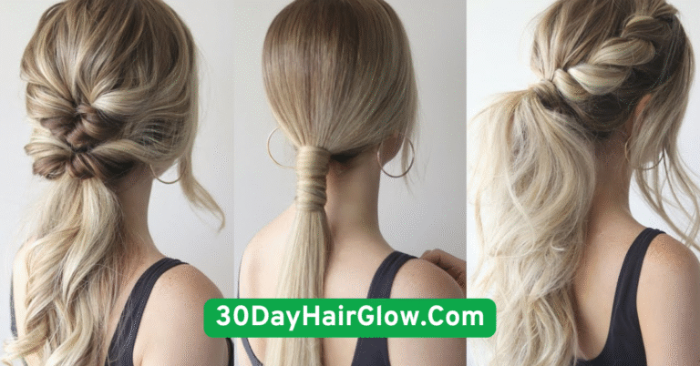 1. Sleek Low Ponytail Effortless Elegance