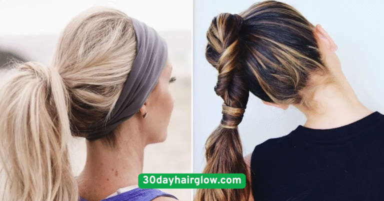 The Classic Low Ponytail