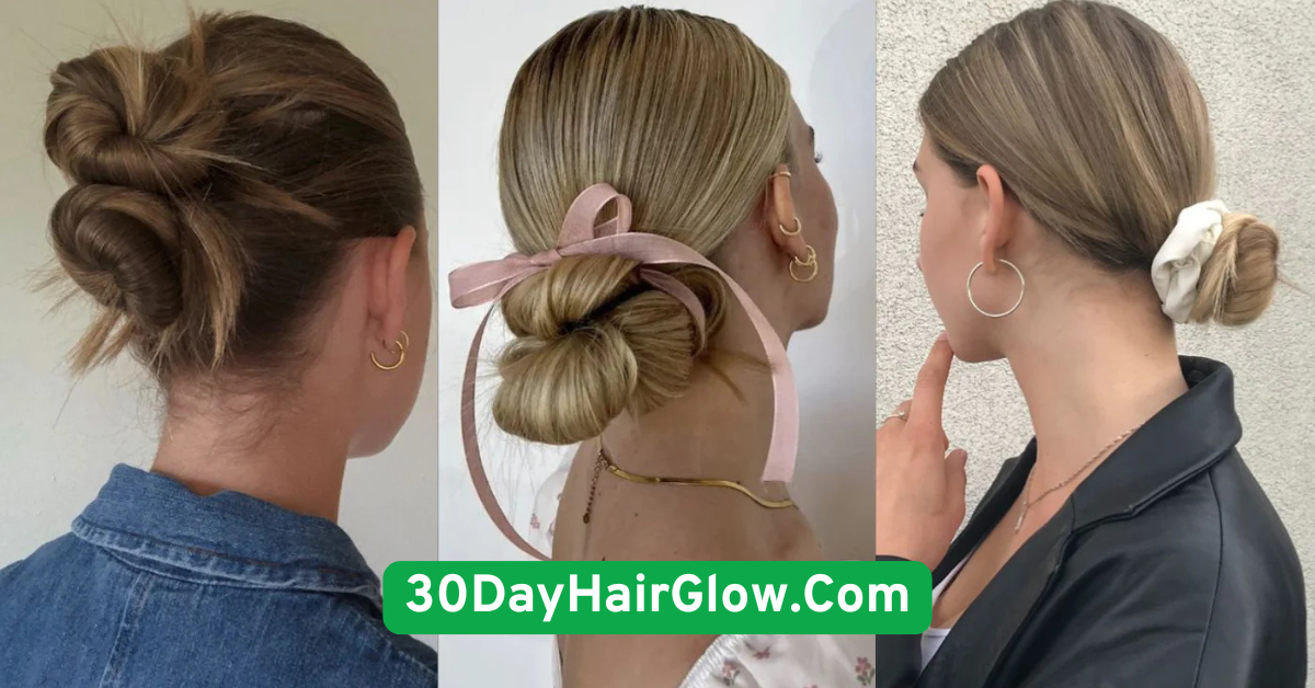 3. Twist-and-Go Bun