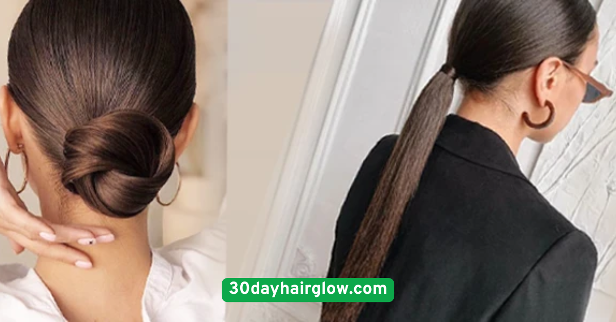 Sleek Low Ponytail