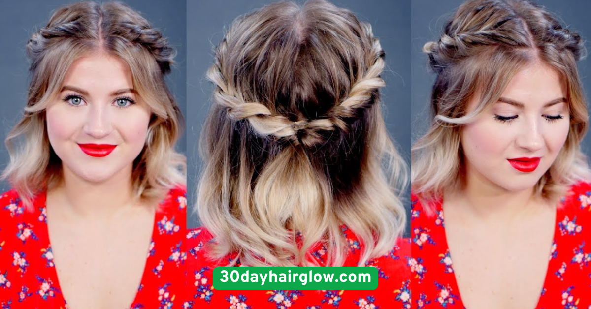 Classic High Pony with a Twist