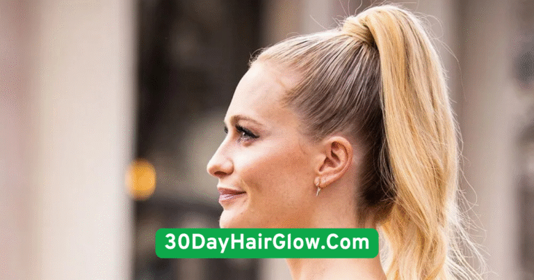 Day 1 Classic Sleek Ponytail