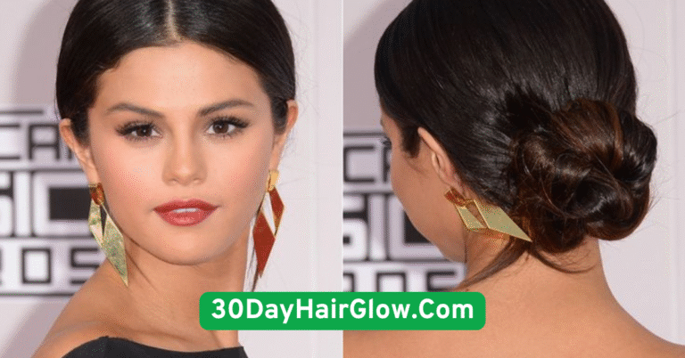 Day 1 Sleek Low Bun