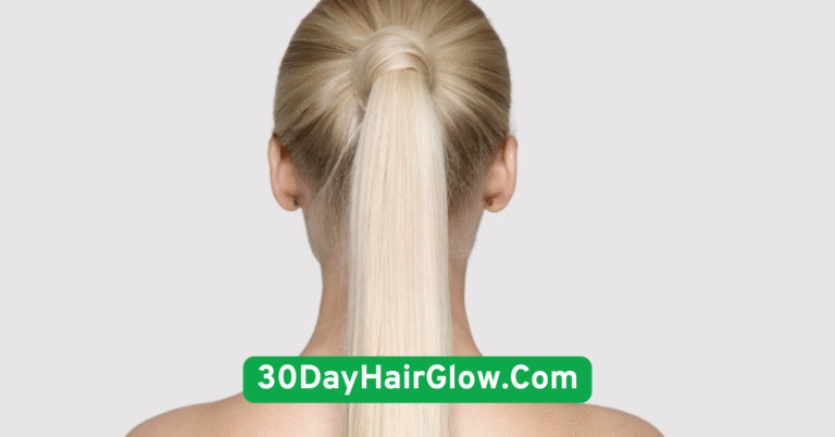 Day 1 Sleek Low Ponytail