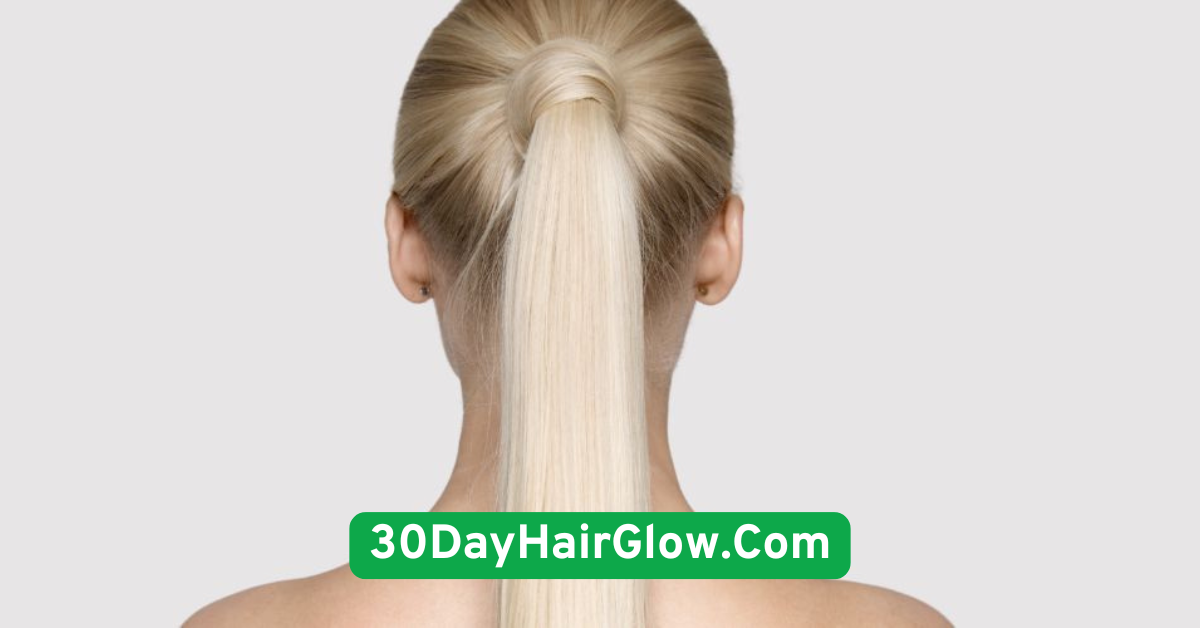 Day 1 Sleek Low Ponytail