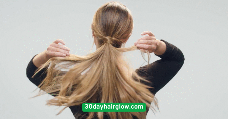 Sleek Low Ponytail