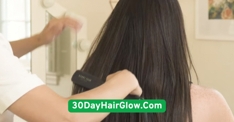 Day 1 Sleek Low Ponytail