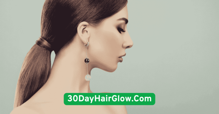 Day 1 Sleek Low Ponytail