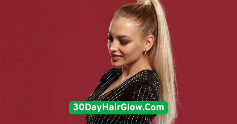 Day 1 Sleek Low Ponytail