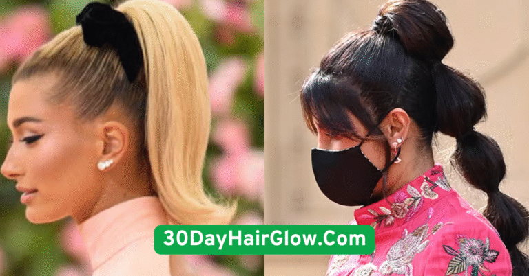 Day 1 Sleek Low Ponytail