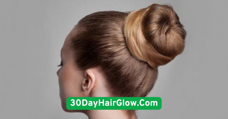 Day 1 – Sleek Low Bun