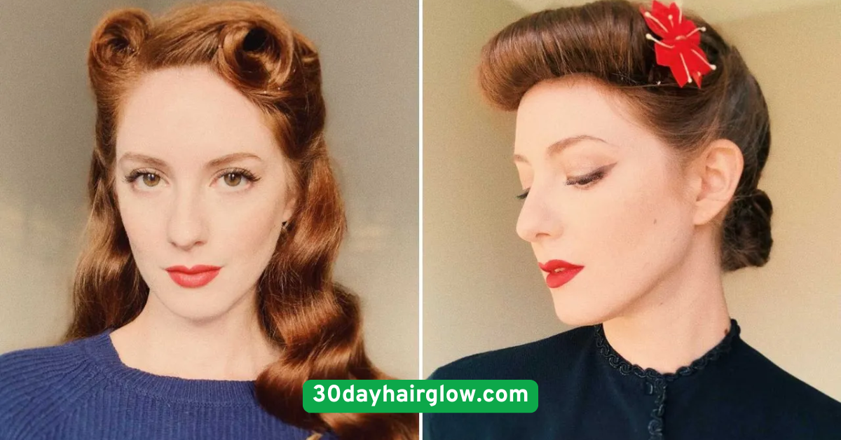 Vintage Roll Updo