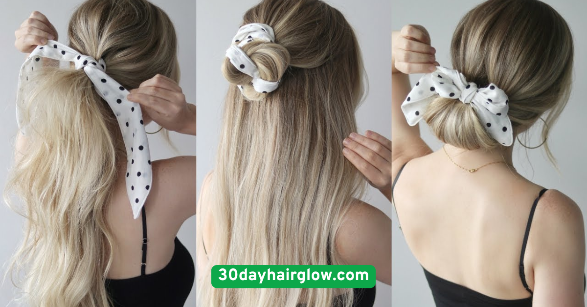 Scarf Style Updo