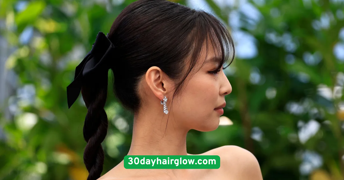 Faux Bangs Bun