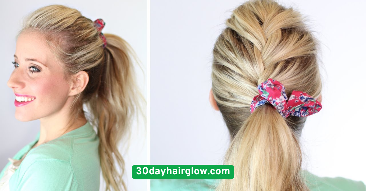 Flip-Through Ponytail