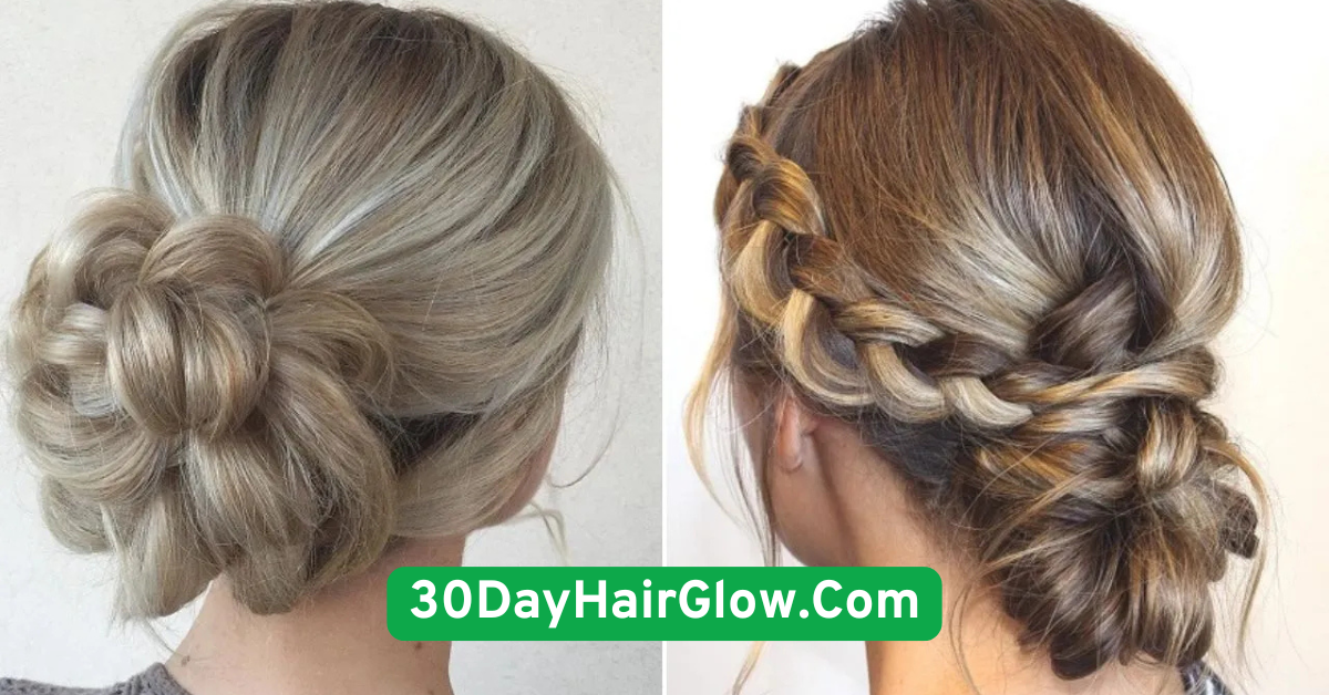 Day 2 Messy Bun with Volume