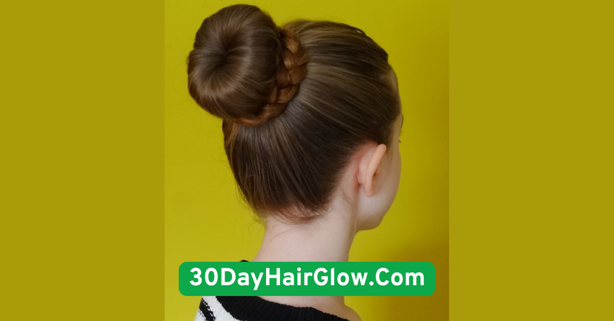 Day 2 Messy Top Knot