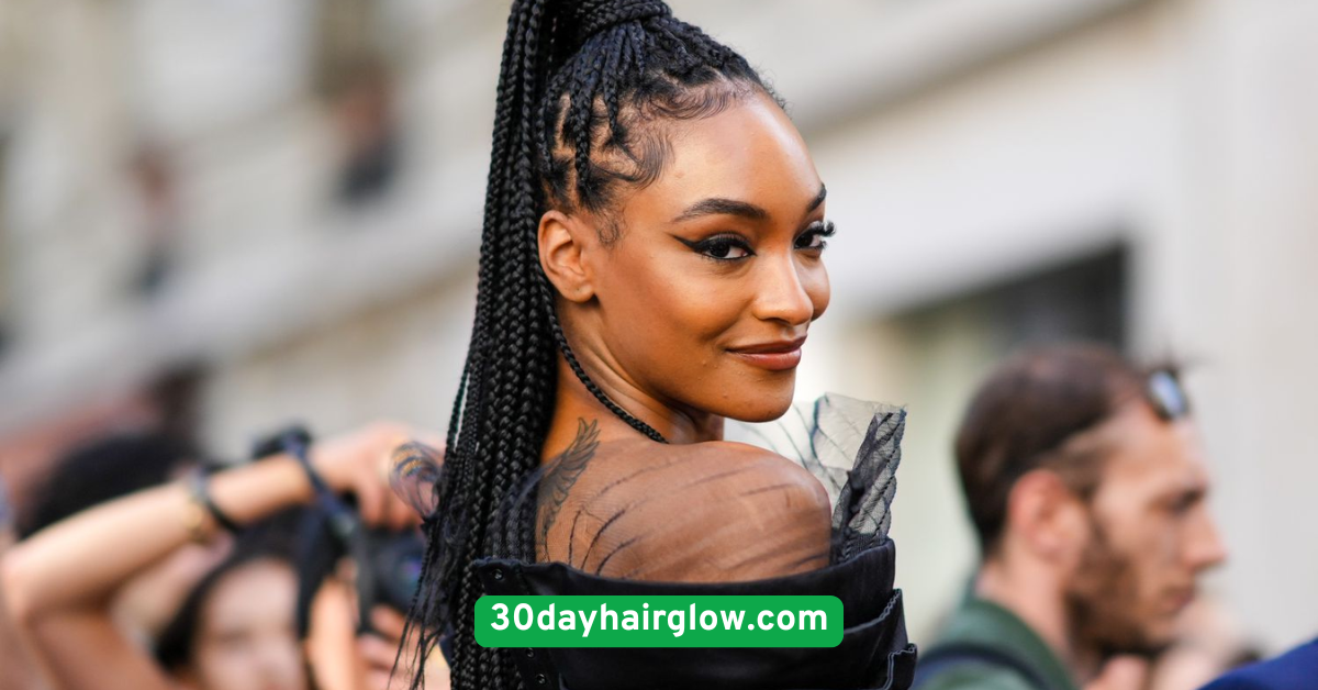 Micro Braids with Loose Hair