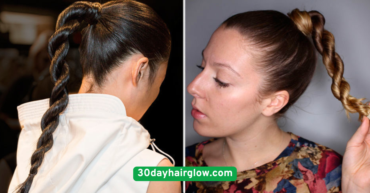 Rope Twist Ponytail