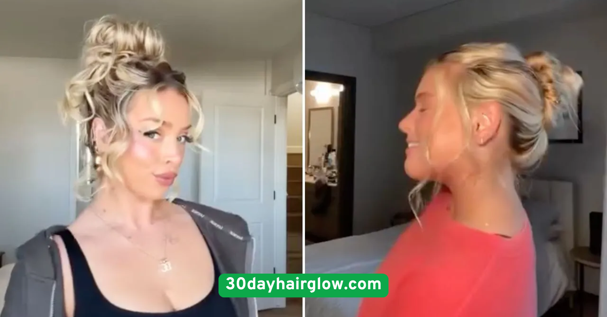 Messy Bun with Texture