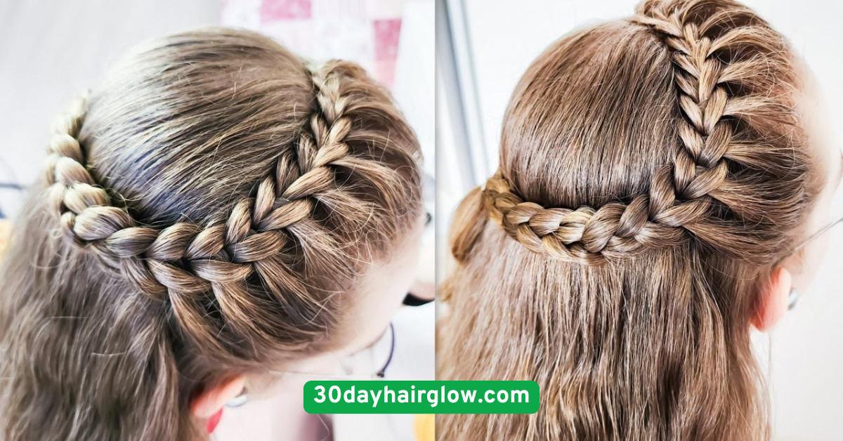Braided Headband Look
