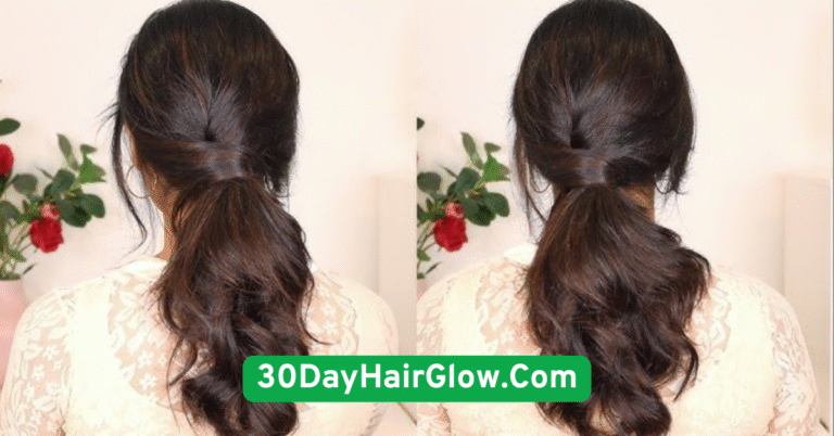 Hairstyle 1 Sleek Low Ponytail